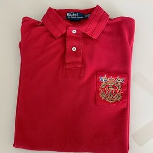 Polo Ny Ralph Lauren Red Size M